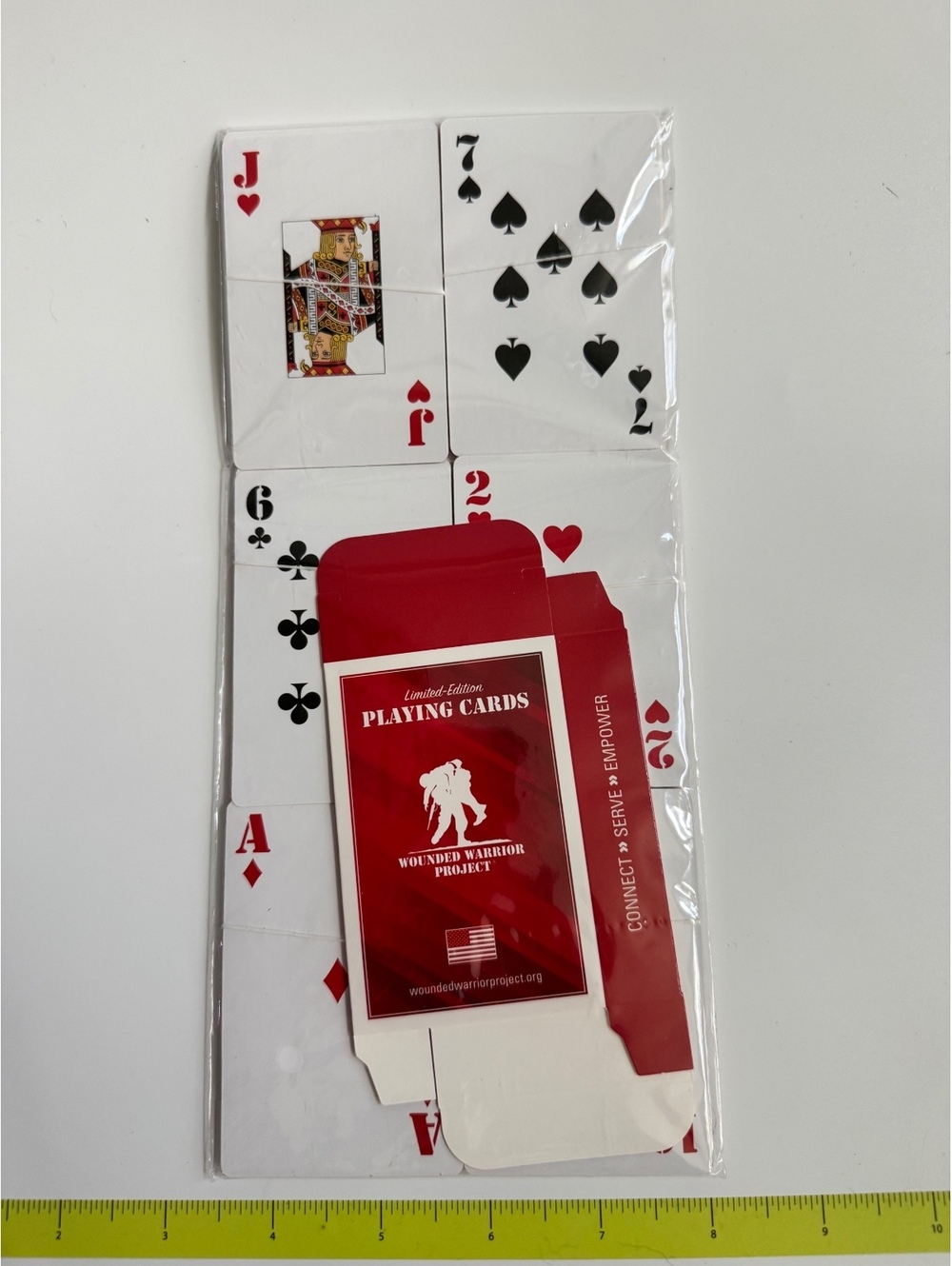 Limited-Edition Wounded Warrior Project Playing Cards - Collectible Deck